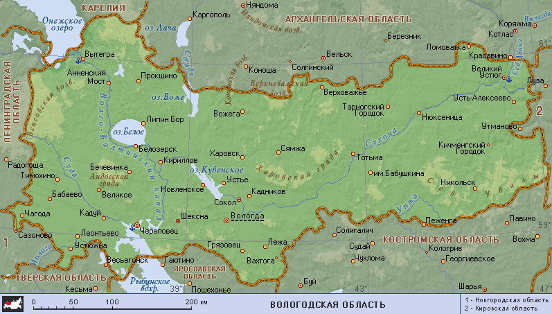 Карта великого устюга панорама