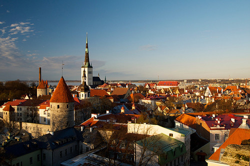 Эстония, часть1: вертикальный город Таллин