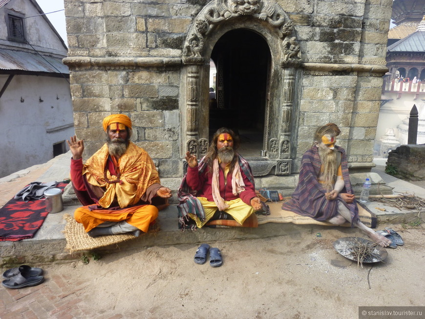 Непал. День третий.Катманду: индуистский храм Пашупатинатх, буддистский монастырь Копан, буддистская ступа Боутнатх