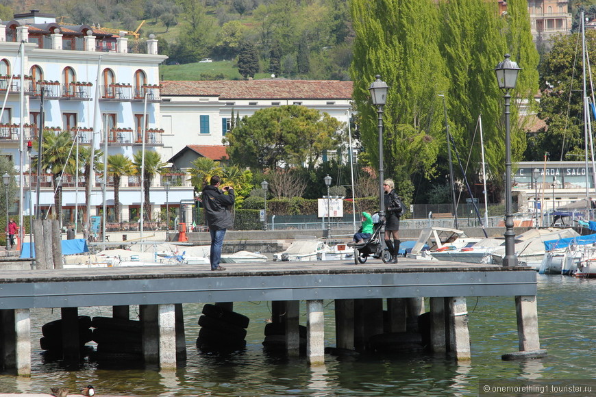 Озеро Гарда, Италия весной (IV) Очарованье городка Salò...