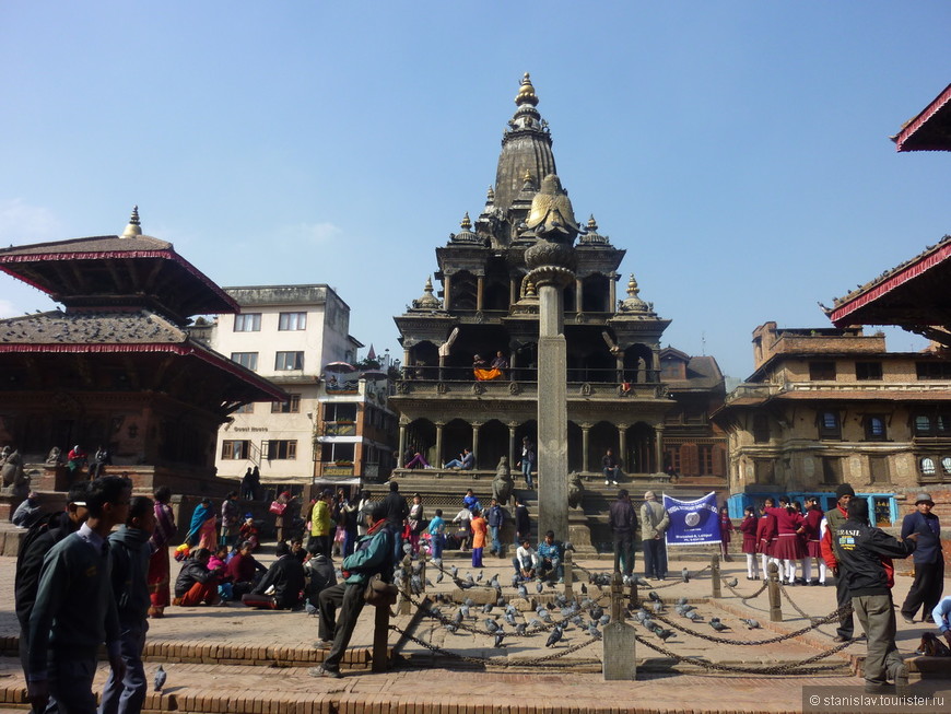 Непал. День четвертый. Ступа Боуднатх. Город Патан, дворцовая площадь. Ступа Боуднатх.