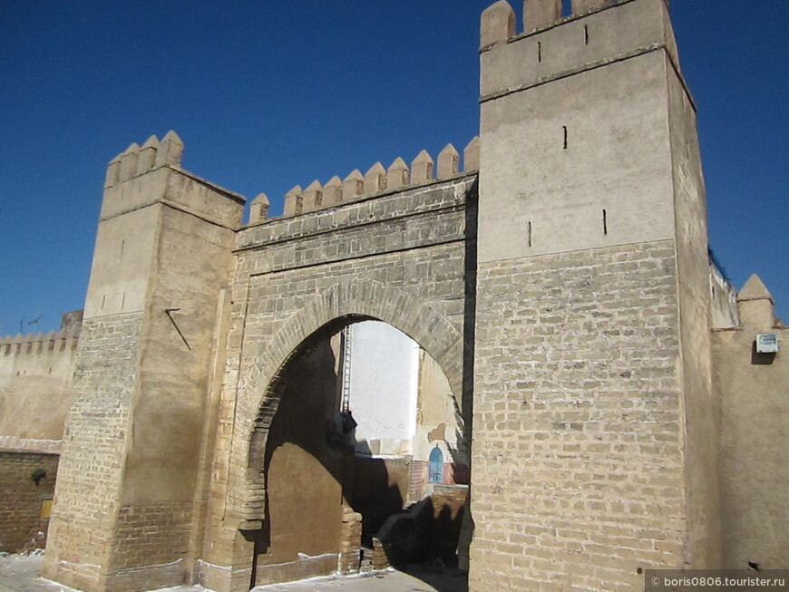 Посещение исторической части города Сале