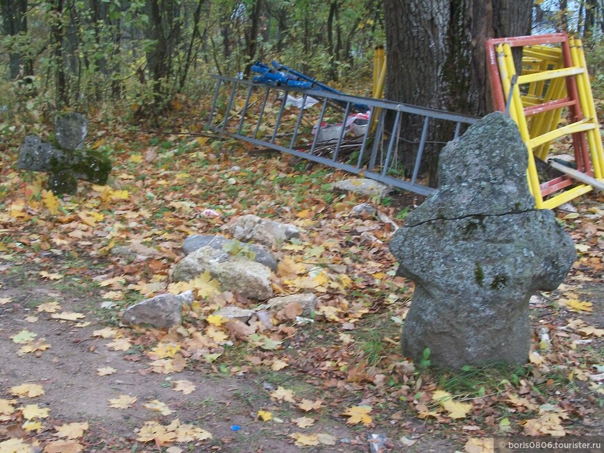 Поездка в Пушкинские горы, прогулка от монастыря до Бугрово