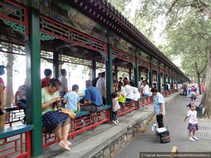 Самый длинный коридор в Китае — Длинный коридор в Летнем императорском дворце Пекина