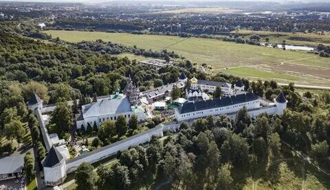 Саввино-Сторожевский монастырь с высоты. Фото из интернета