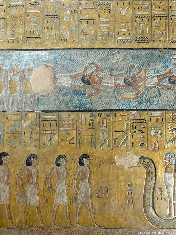 Рисунок из гробницы Таусерта / Сетнахта в Долине царей (Луксор)