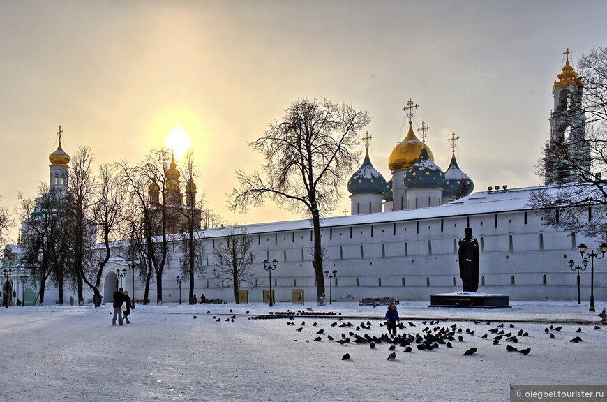 Сергиев Посад зимой