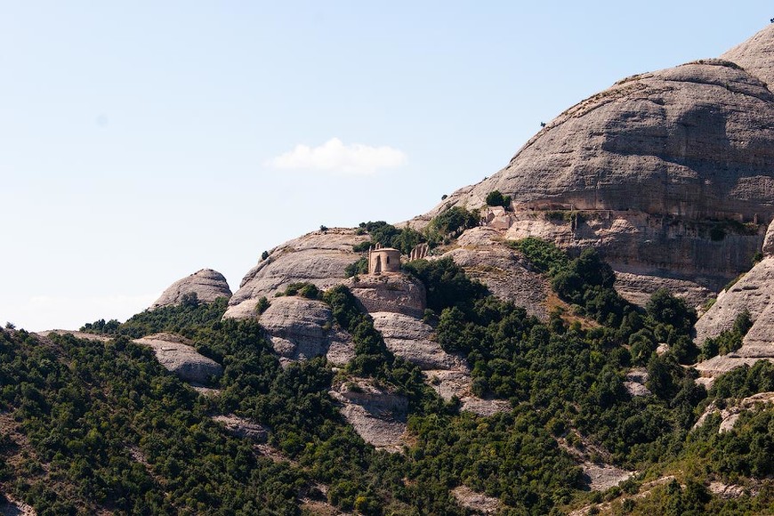 Испания - высокогорный монастырь Монтсеррат