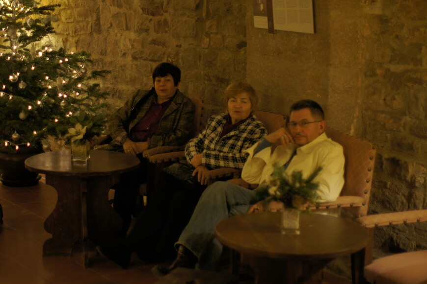 Рождество в старинном замке Испании (парадор де Кардона) - 2 часть
