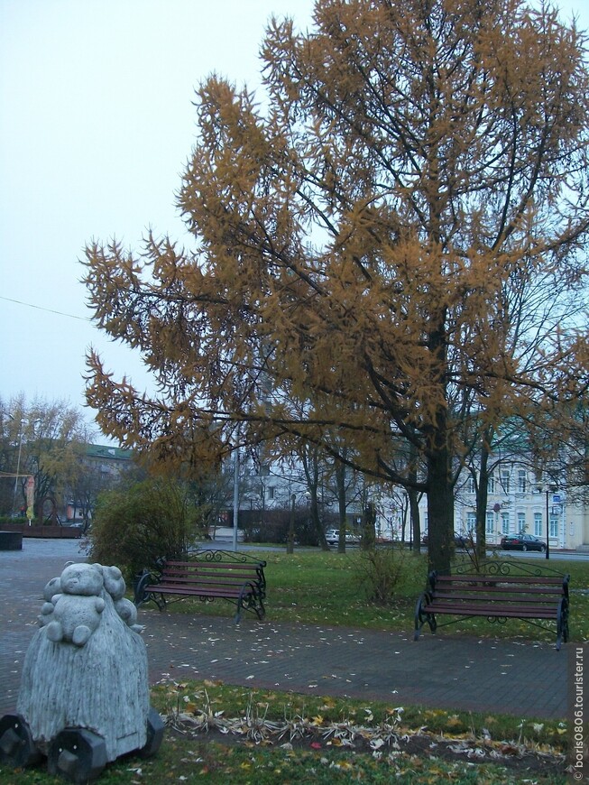 Прогулка по Могилеву в октябрьский день