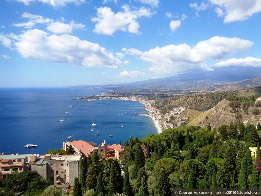 Вилла Коммунале — красивый городской парк Таормины на Сицилиции с шикарными смотровыми площадками