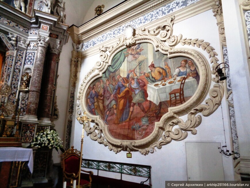 Церковь Святого Панкратия — главного святого в Таормине на Сицилии