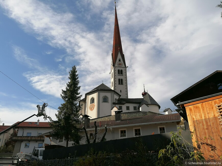 Приходская церковь в Аксамсе близ Иннсбрука