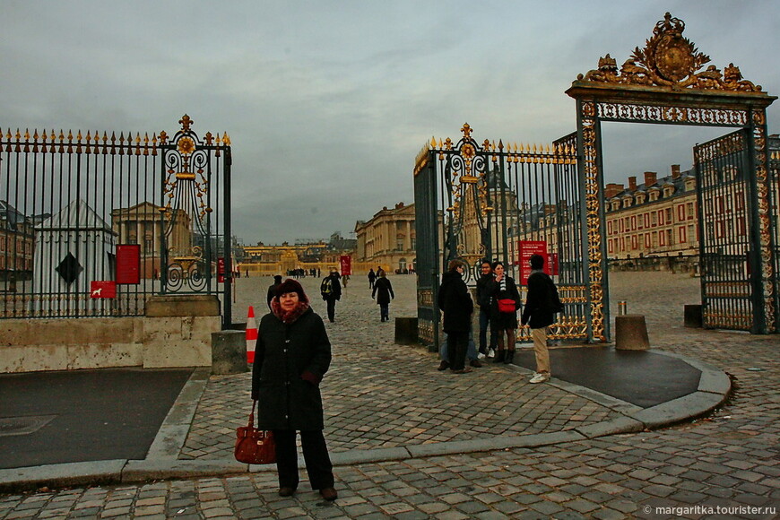 Версальский парк в конце ноября...