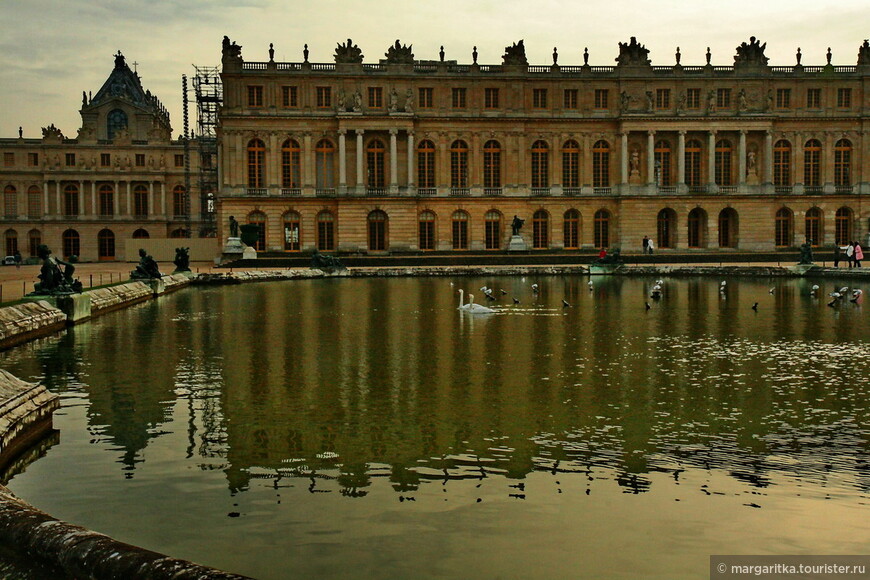 Версальский парк в конце ноября...