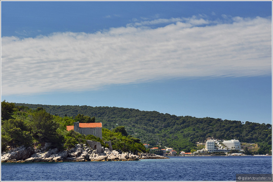Порт Дубровник и поездка на острова Лопуд и Колочеп - один круизный день