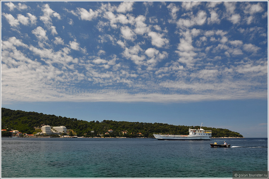 Порт Дубровник и поездка на острова Лопуд и Колочеп - один круизный день