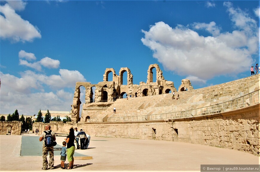 Эль-Джем. Арабский город с римским амфитеатром