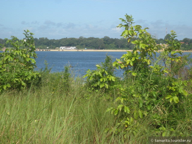 Затерянные берега, там остров похожий на каплю.  Танзания.