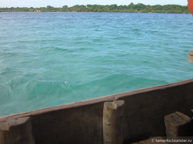 Затерянные берега, там остров похожий на каплю.  Танзания.