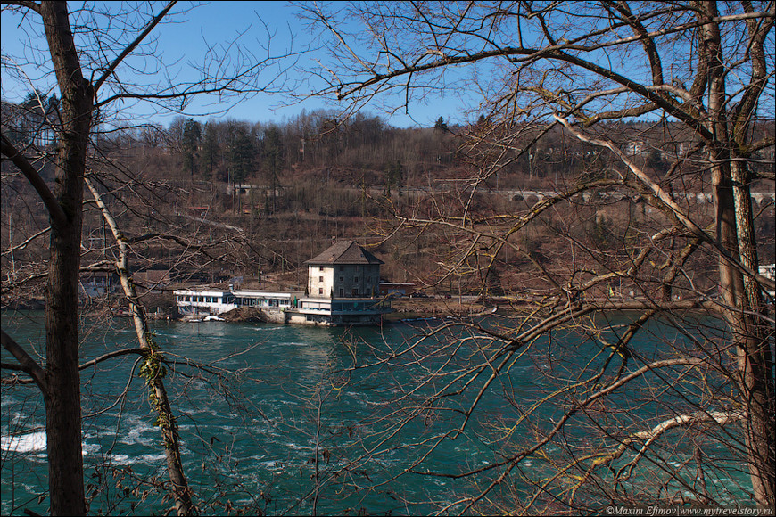 Швейцария - Rheinfall - Рейнский водопад