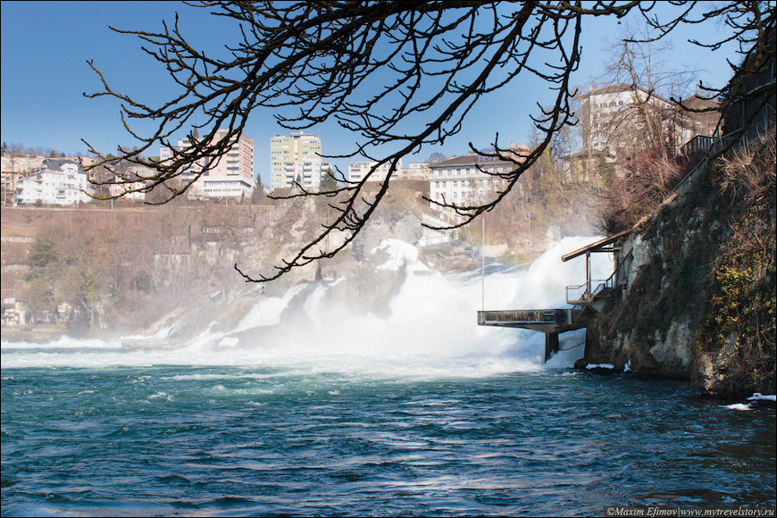 Швейцария - Rheinfall - Рейнский водопад