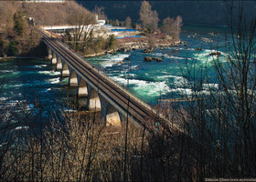 Швейцария - Рейнский водопад