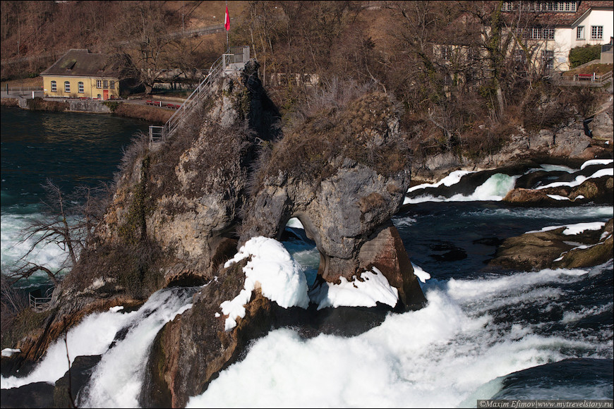 Швейцария - Rheinfall - Рейнский водопад