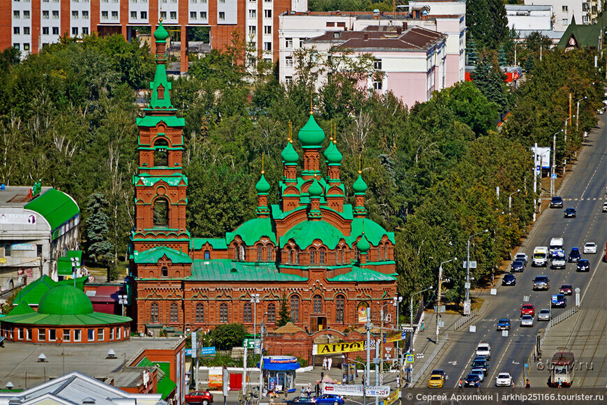 Самый крупный храм Челябинска — собор Святой Троицы (1911 года)