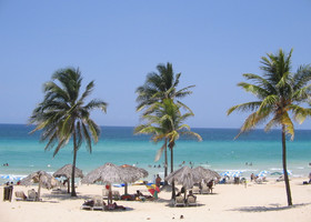 Пляж santa Maria-del-Mar(пригород Гаваны)