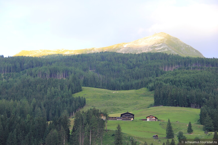 Гора Граукогель — одна из трех легко доступных вершин над Бад Гастайном