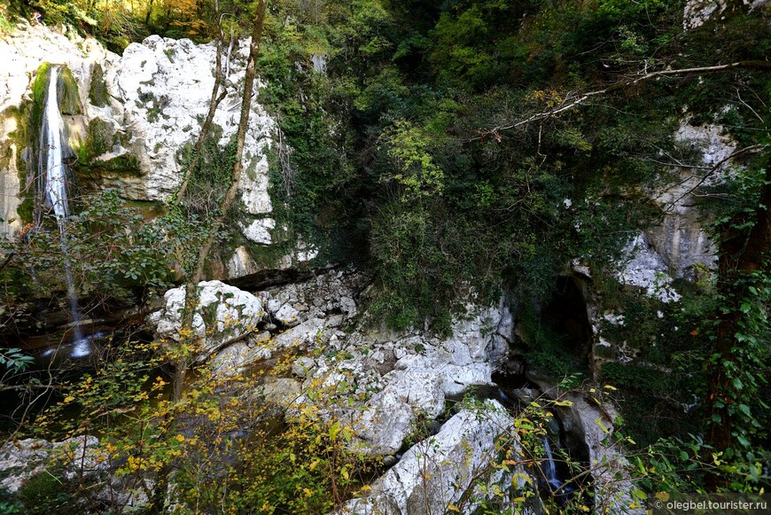 Агурское ущелье осенью