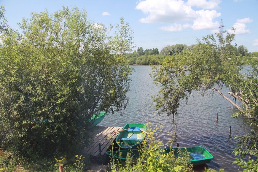 Озеро «Спартак» в Новосибирске