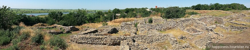 На раскопках античного городища