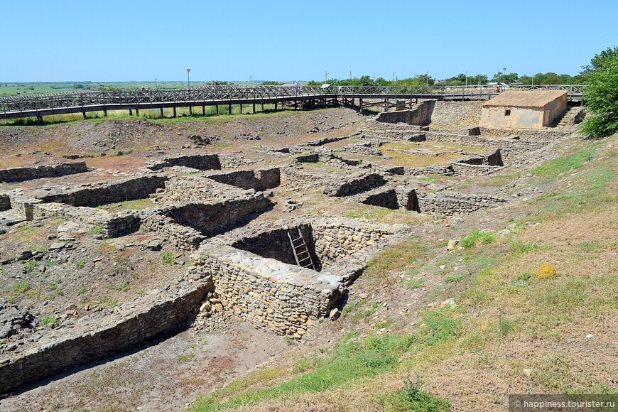 На раскопках античного городища