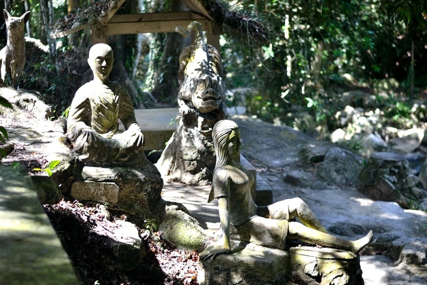 Магический сад Будды. Самуи.