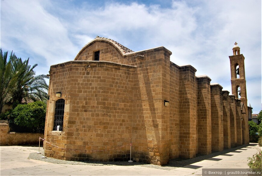 Храм христианскому святому, построенный при турках