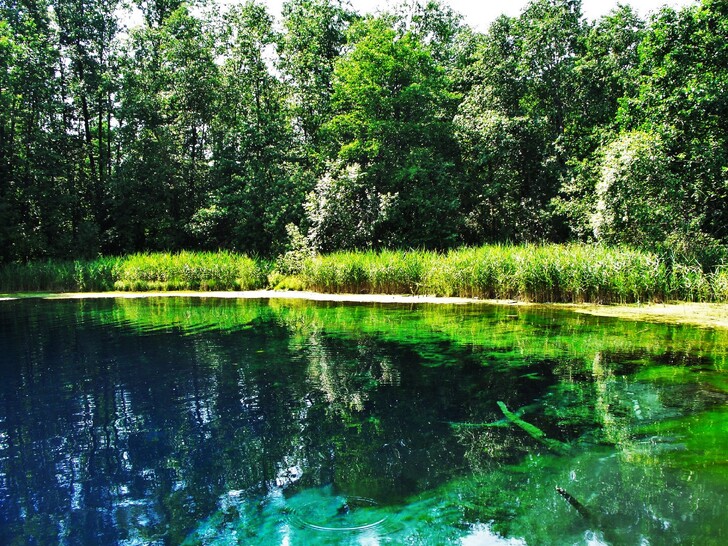 Одно из Голубых озер в Казани