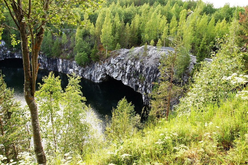 Восхищающая Карелия. Мраморный горный парк Рускеала и Рускеальские водопады