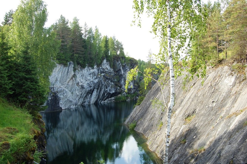 Восхищающая Карелия. Мраморный горный парк Рускеала и Рускеальские водопады