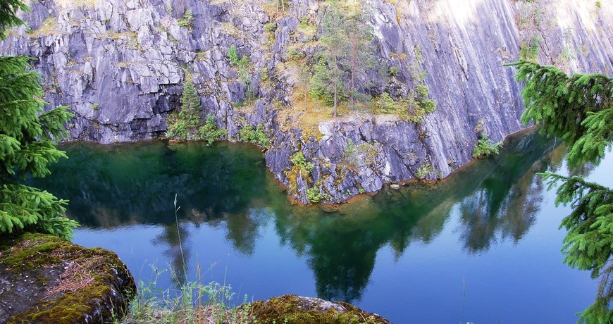 Восхищающая Карелия. Мраморный горный парк Рускеала и Рускеальские водопады
