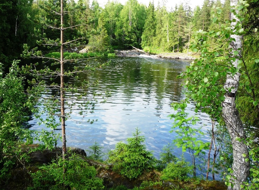 Восхищающая Карелия. Мраморный горный парк Рускеала и Рускеальские водопады