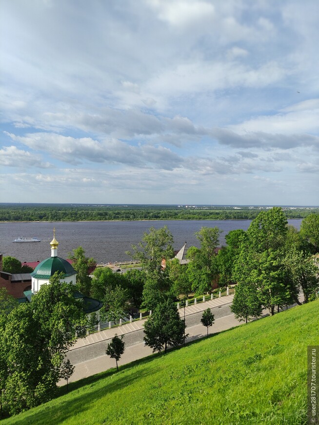 Вид со смотровой площадки Кремля