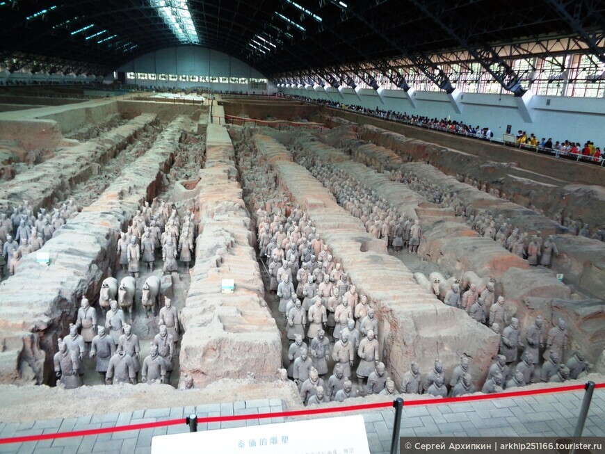 Терракотовая армия императора Цинь Шихуанди — объект Всемирного наследия ЮНЕСКО в Китае