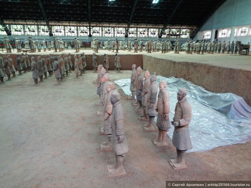 Терракотовая армия императора Цинь Шихуанди — объект Всемирного наследия ЮНЕСКО в Китае