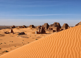 Пирамиды Мерое - наследие черных фараонов в Судане