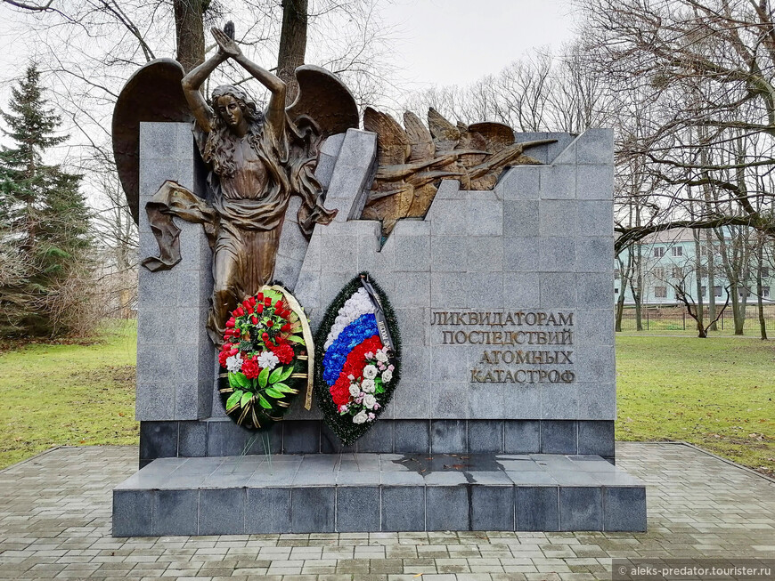 Парк Победы Калининграда и его окрестности