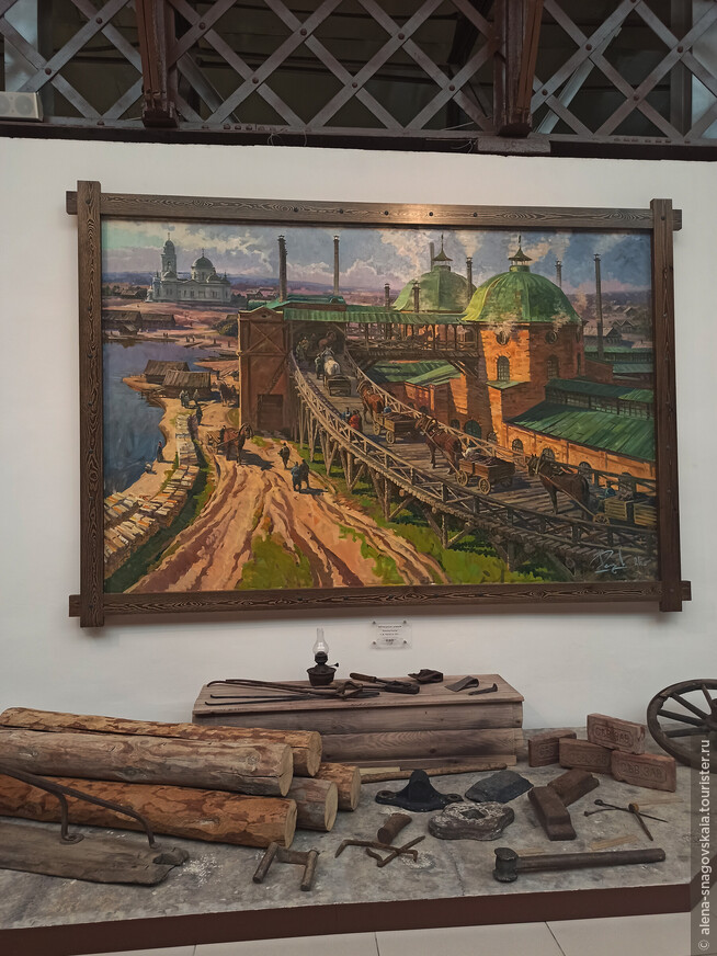 Картина Александра Ремизова Северская домна