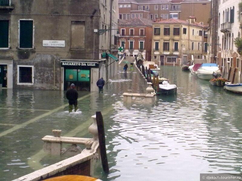 Непромокшая прогулка по Венеции)