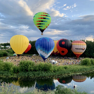 Кусочек летнего Суздаля с воздушными шарами впридачу